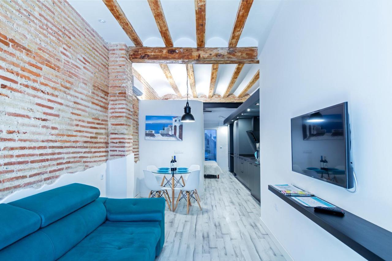 Chic Estudio Privado Al Lado De La Playa Valencia Exterior foto