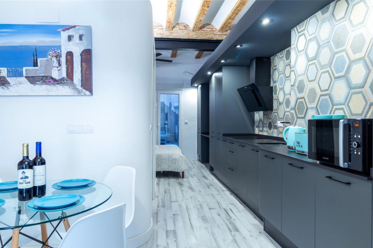 Chic Estudio Privado Al Lado De La Playa Valencia Exterior foto