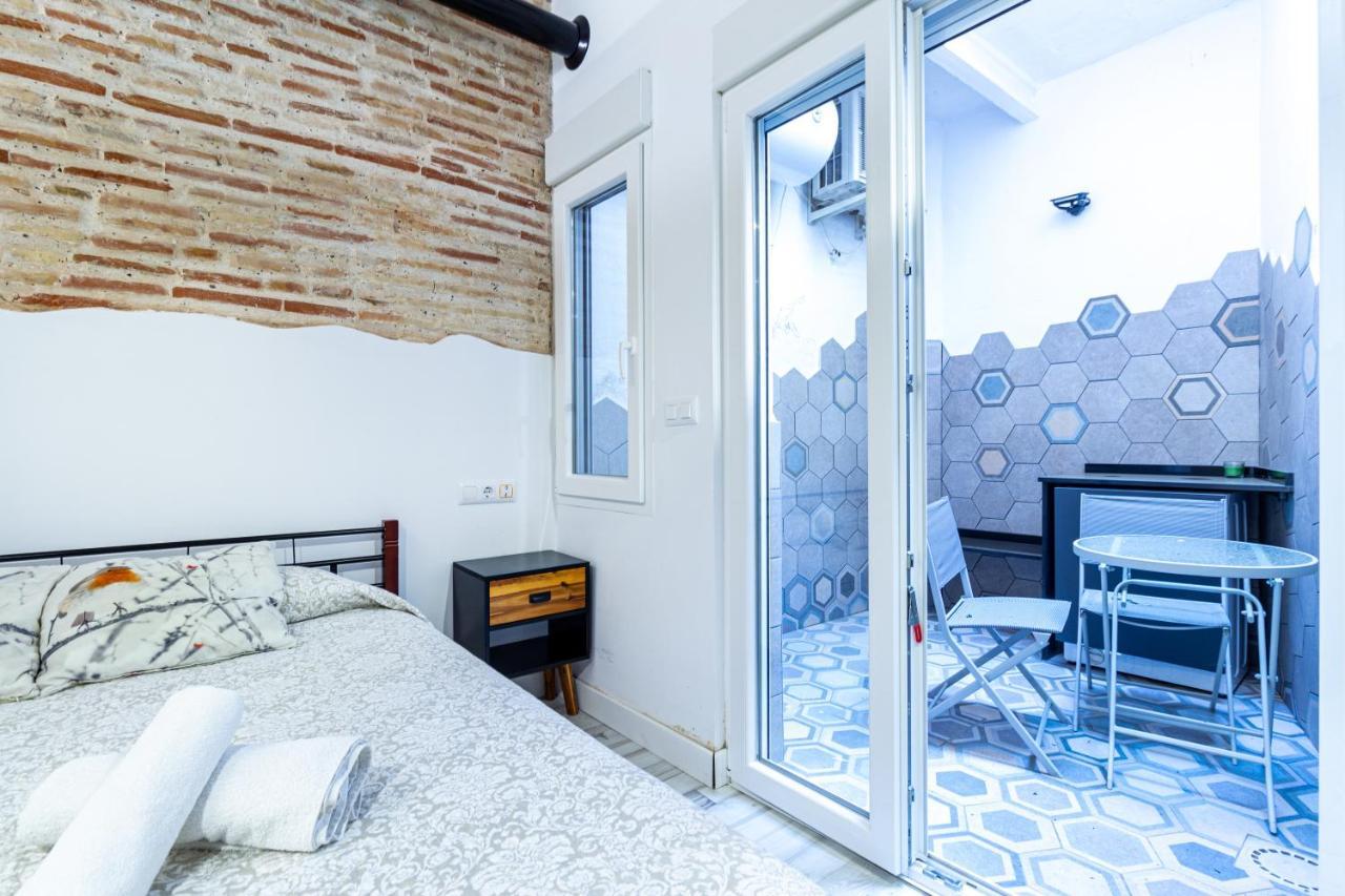Chic Estudio Privado Al Lado De La Playa Valencia Exterior foto