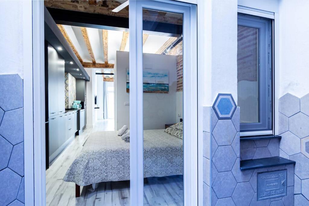 Chic Estudio Privado Al Lado De La Playa Valencia Exterior foto
