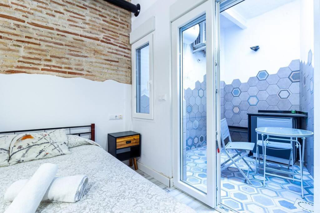 Chic Estudio Privado Al Lado De La Playa Valencia Exterior foto